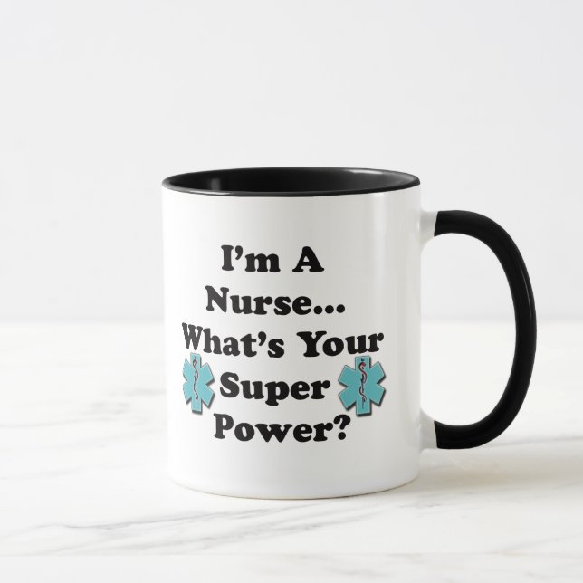 Super Nurse Mug (Right)
