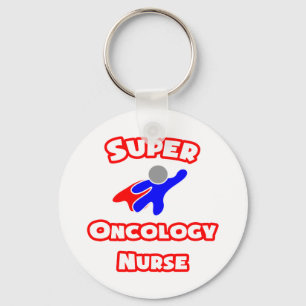 Super Oncology Nurse Keychain