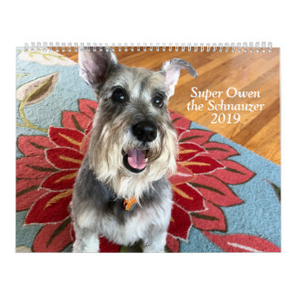 Super Owen the Schnauzer 2019 Calendar