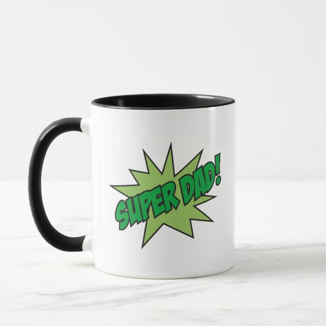 Super papa ! Café Mug (Gauche)