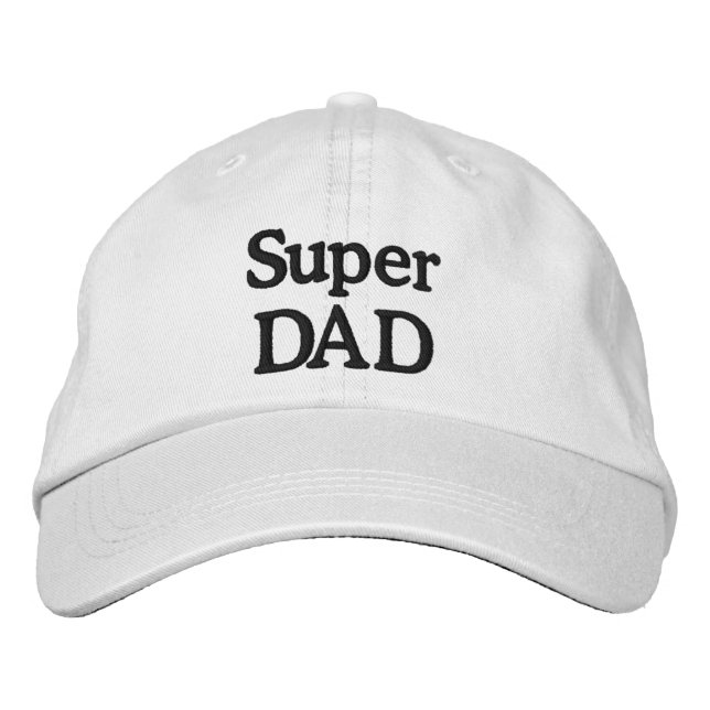 Super papa Casquette brodé (Devant)
