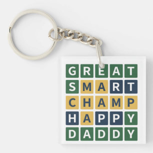 SUPER PAPA CHAMPION HEUREUX Wordle Style Papa