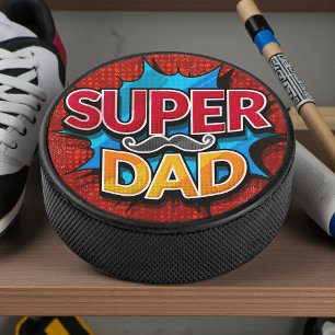 Super Papa Mustache Grunge moderne