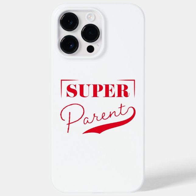 Super Parent Case-Mate iPhone Case (Back)