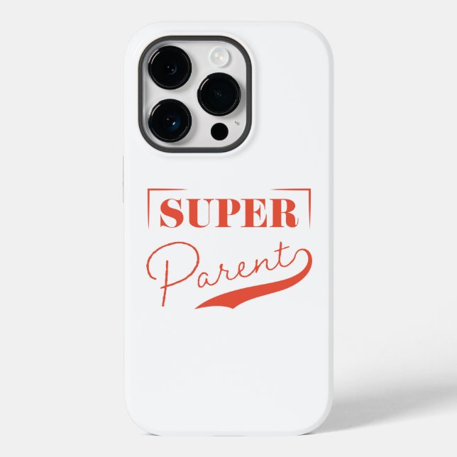 Super Parent Case-Mate iPhone Case (Back)