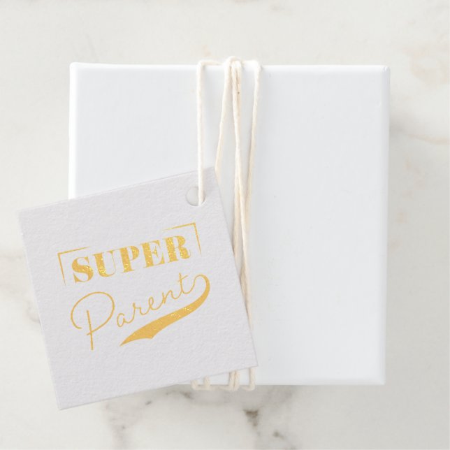 Super Parent Favour Tags (With Box)