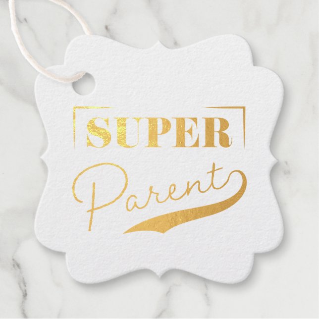 Super Parent Favour Tags (Front)