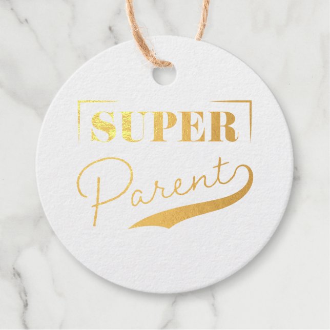Super Parent Favour Tags (Front)