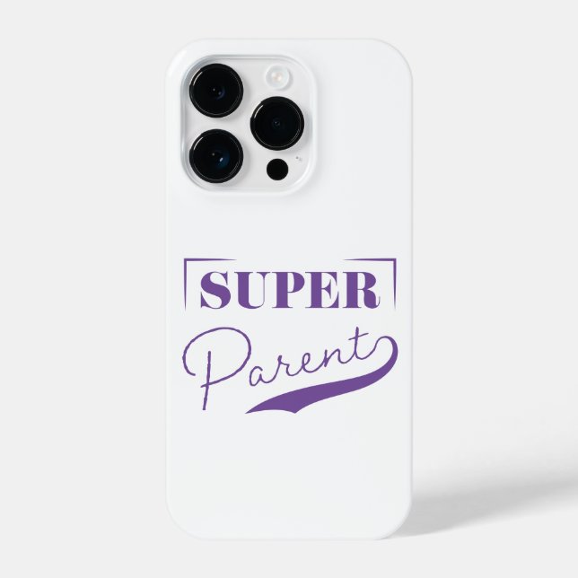 Super Parent iPhone Case (Back)