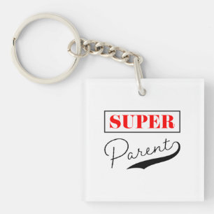 Super Parent Keychain
