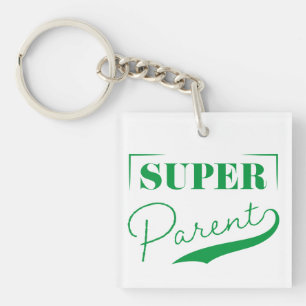 Super Parent Keychain