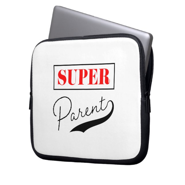 Super Parent Laptop Sleeve (Front Left)