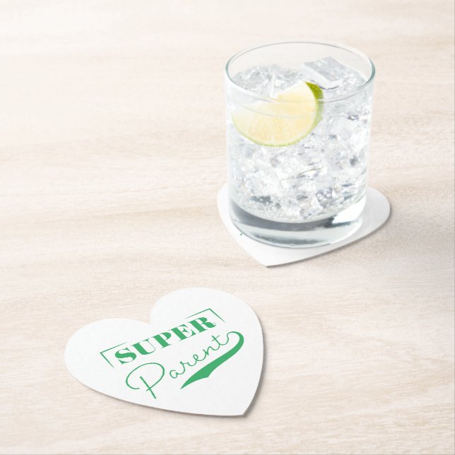 Super Parent Paper Coaster (Insitu)