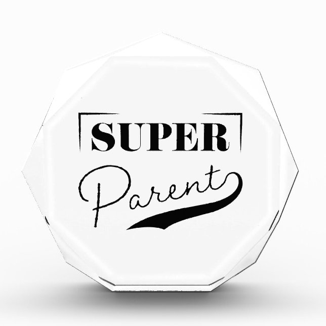 Super Parent Photo Block (Front)