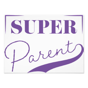 Super Parent Photo Print