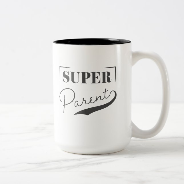 Super Parent Two-Tone Coffee Mug (Right)