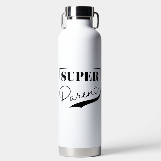 Super Parent Water Bottle (Front)