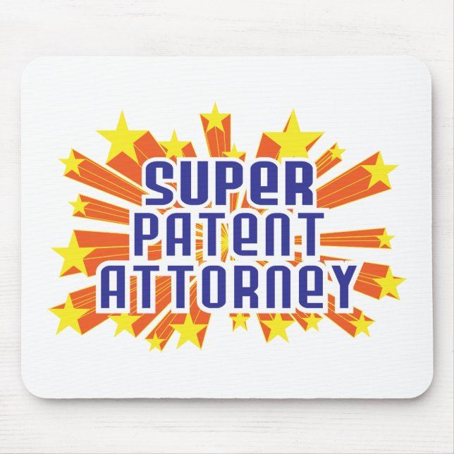 Super Patent Attorney Mouse Pad (Front)
