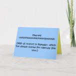 Super-PC Holiday Card<br><div class="desc">SO politically correct... you won't even believe it!</div>