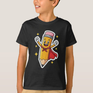 Super Pencil: The Hero of Creativity! T-Shirt
