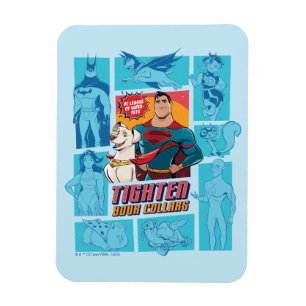 Super-Pets & Justice League - Tighten Your Collars Magnet