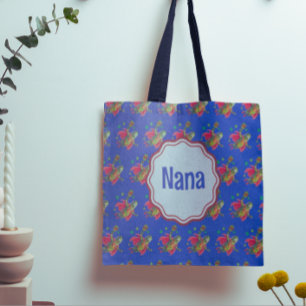 Super Pickleman Funny Dark Blue Personalized Tote Bag