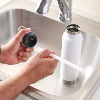 Super Pom Into The Ocean Water Bottle