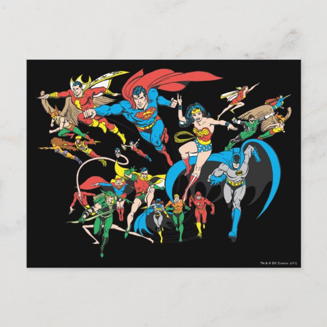 Super Powers™ Collection 3 Postcard (Front)