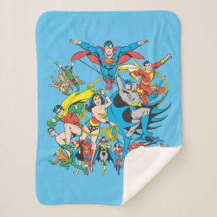 Super Powers™ Collection 4 Sherpa Blanket