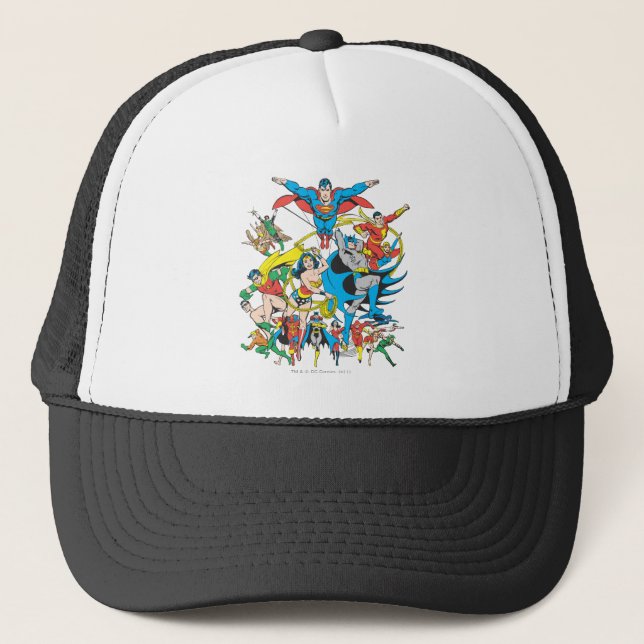 Super Powers™ Collection 4 Trucker Hat (Front)