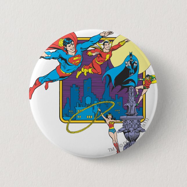 Super Powers™ Collection 5 2 Inch Round Button (Front)