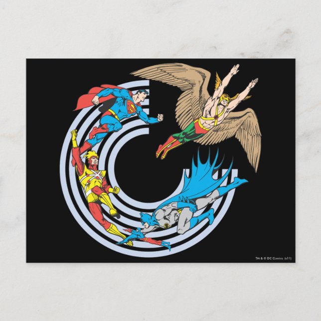 Super Powers™ Collection 7 Postcard (Front)