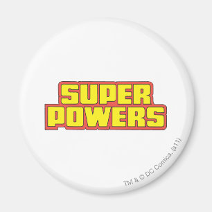 Super Powers™ Logo Yellow Magnet