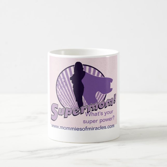 Super Powers Super MOM Coffee Mug (Center)