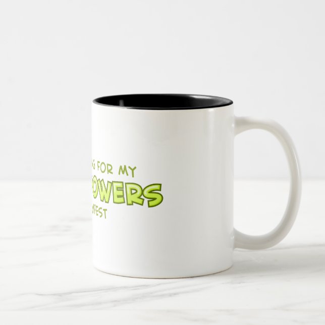 Super Powers Two-Tone Coffee Mug (Right)