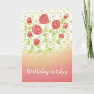 Super Pretty Birthday Greeting Card