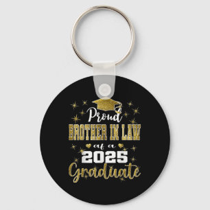 Super Proud Brother In Law Of 2025 Graduate Gradua Keychain