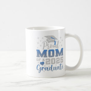 Super Proud Mom Of 2025 Graduate Awesome Family Co Coffee Mug