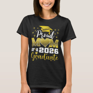 Super proud mom of 2026 graduate senior graduation T-Shirt