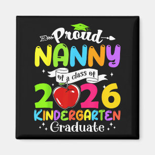 Super proud nanny of 2026 graduate awesome family magnet