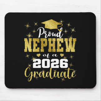 Super Proud Nephew Of 2026 Graduate Senior Graduat Mouse Pad