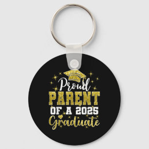 Super Proud Parent Of 2025 Graduate Senior Graduat Keychain