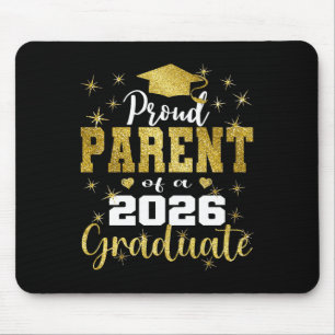 Super Proud Parent Of 2026 Graduate Senior Graduat Mouse Pad