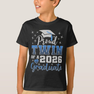 Super proud twin of 2026 graduate senior T-Shirt