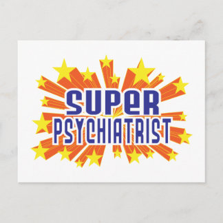 Super Psychiatrist Postcard