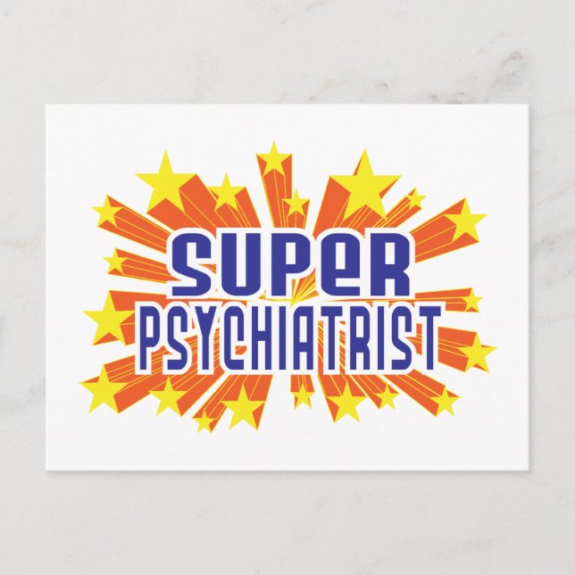Super Psychiatrist Postcard (Front)