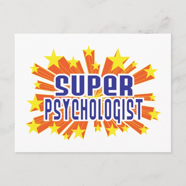 Super Psychologist Postcard (Front)