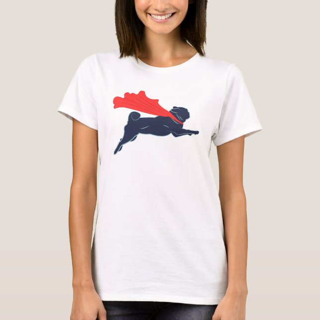 Super Pug T-shirt (Front)