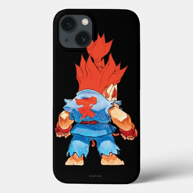Super Puzzle Fighter II Turbo Akuma Case-Mate iPhone Case (Back)