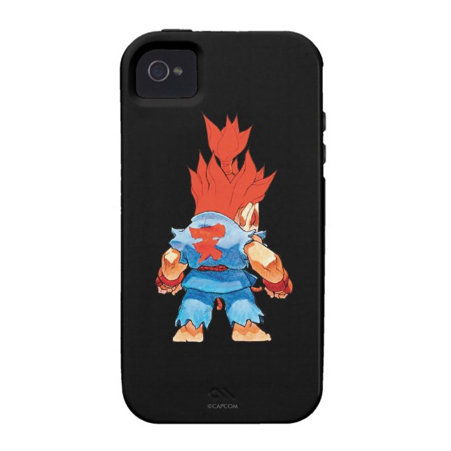 Super Puzzle Fighter II Turbo Akuma Case-Mate iPhone Case (Back)